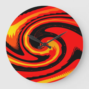 Lava große wanduhr
