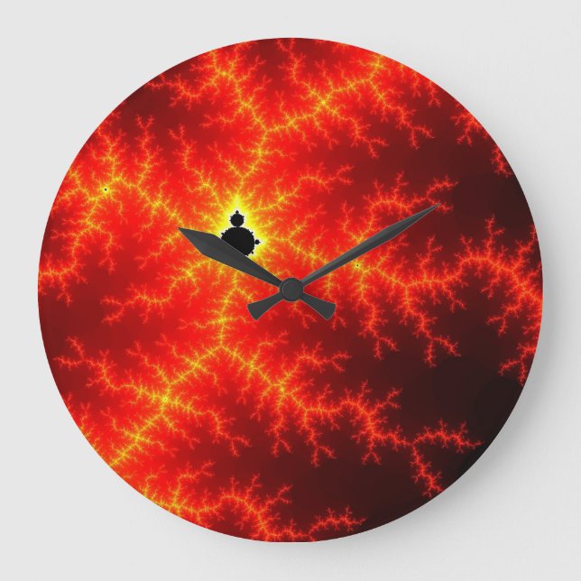 Lava Große Wanduhr (Vorderseite)