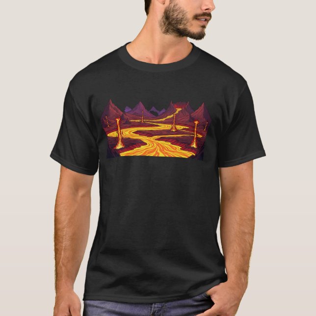 Lava Lake T-Shirt (Vorderseite)