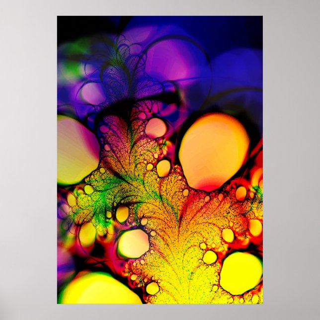 Lava Lamp Erinnerungen Poster (Vorne)