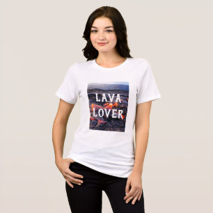 Lava Liebhaber - Vulkanische Geologie Tri-Blend Shirt
