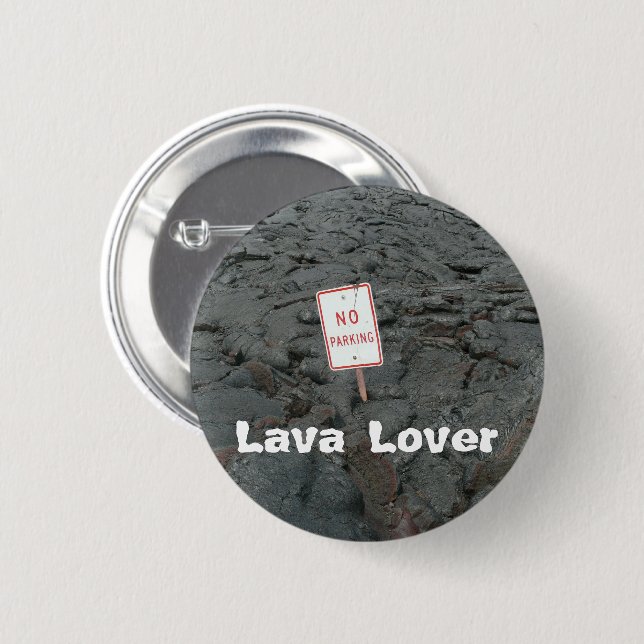 Lava Lover Button (Vorne & Hinten)