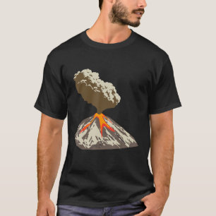 Lava Magma Eruption Geology Vulkan Magma T-Shirt
