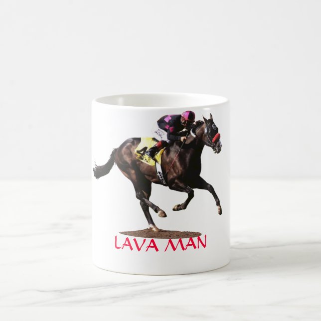 Lava-Mann-Tasse Kaffeetasse (Mittel)