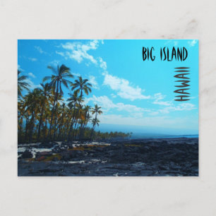 Lava palm landschaftlich Hawaii Postkarte