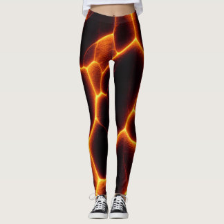 Lava Pattern Leggings