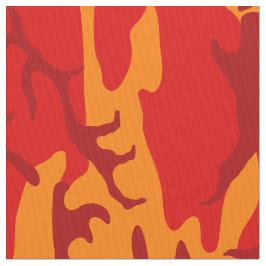 Lava-Rot-Camouflage Stoff