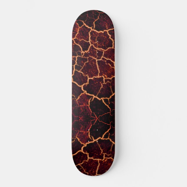 Lava Skateboard (Vorderseite)
