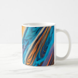 Lava-Tiden-Abstrakt Kaffeetasse