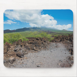 Lava und Berglandschaft entlang des Hoapili-Weges Mousepad