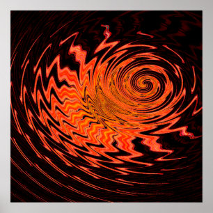 Lava Whirlpool..... Poster