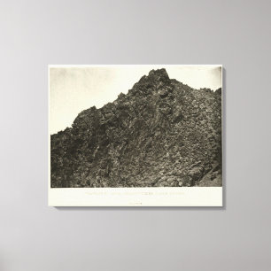 Lava, Wiesen-Nebenfluss-Schlucht, Nevada Leinwanddruck