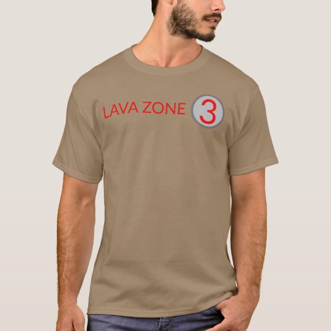 LAVA-ZONE 3 T-Shirt (Vorderseite)