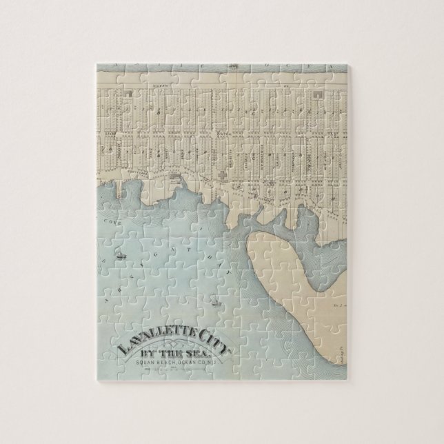 Lavallette City by Sea, Squan Beach, NJ Puzzle (Vertikal)