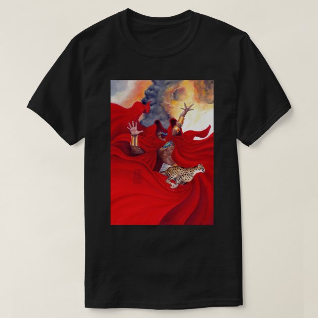 Lavamancer T-Shirt (Design vorne)