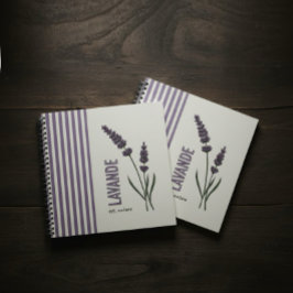 Lavande est. Nature Notizbuch