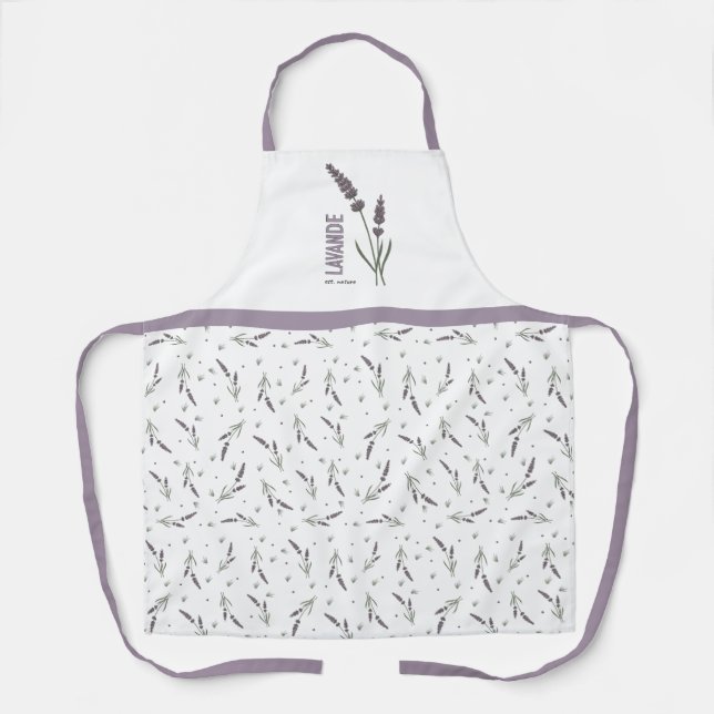 Lavande est. Nature Schürze (Vorderseite)