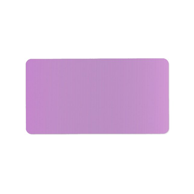 Lavander Lable Adressaufkleber (Vorne)