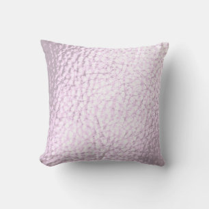 Lavander Pearl Imitats Leather Design Kissen