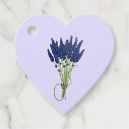 Lavandula Lavender Bunch Kraut Lila Blumengarten Geschenkanhänger