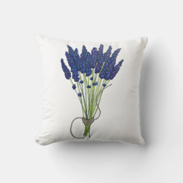 Lavandula Lavender Bunch Kraut Lila Blumengarten Kissen