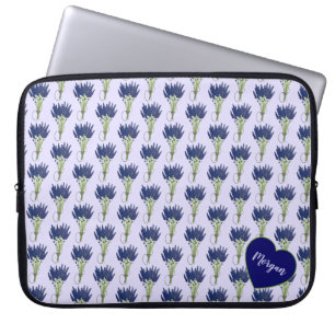 Lavandula Lavender Bunch Kraut Lila Blumengarten Laptopschutzhülle