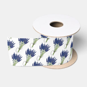 Lavandula Lavender Bunch Kraut Lila Blumengarten Satinband