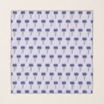 Lavandula Lavender Bunch Kraut Lila Blumengarten Schal<br><div class="desc">Das Design zeigt eine originelle Marker-Illustration eines Hundes lila Lavendels, eines Gartenstapels, das als zauberhafte Pflanze und kulinarisches Kraut beliebt ist. Als frisches, getrocknetes und als ätherisches Öl in Medizin und Kosmetik verwendetes Öl ist die Blume der Lavandula (Lavandula) für ihren Duft bekannt. Dieses Blumendesign ist auch auf anderen Produkten...</div>