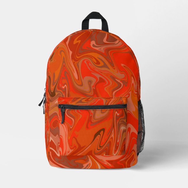 Lavaschwung Bedruckter Rucksack (Vorderseite)