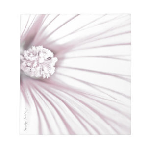 Lavatera Blume Macro Notizblock