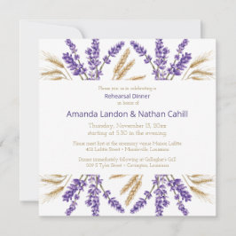 Lavatour & Wheat Probe Dinner Einladung