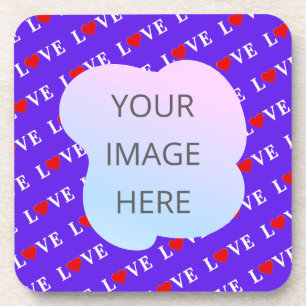 Lavende LIEBE Stylish Getränkeuntersetzer