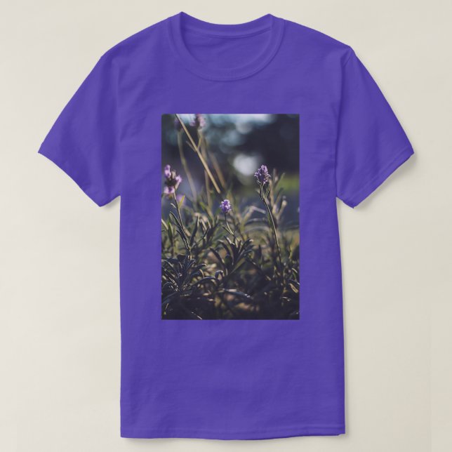 Lavendel 1 T-Shirt (Design vorne)