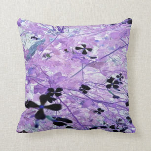 Lavendel abstrakt kissen