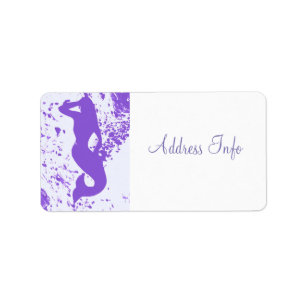 Lavendel Adressaufkleber