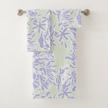 Lavendel Agapanthus-Blüte Salbei Grün