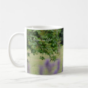 Lavendel & Altes Holzsegler Kaffeetasse