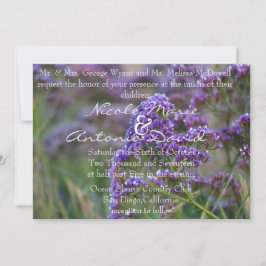 Lavendel am Meer Einladung