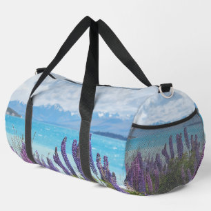 Lavendel am Seeufer Duffle Bag