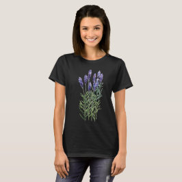 Lavendel, Aquarellmaler T - Shirt