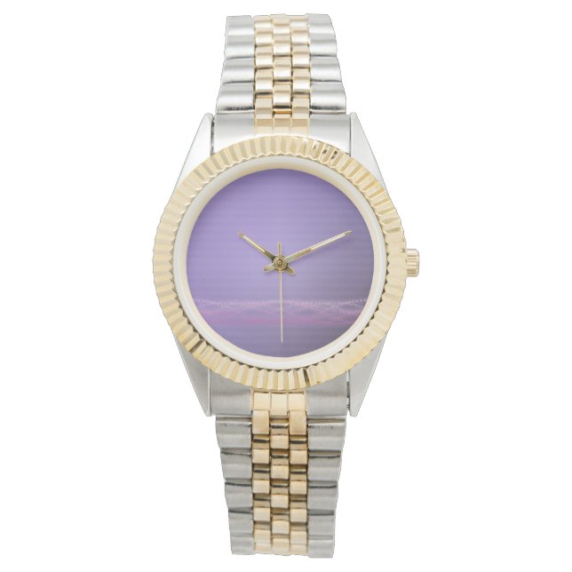 Lavendel Armbanduhr (Vorderseite)