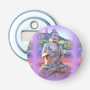 Lavendel-aura-Buddha Flaschenöffner