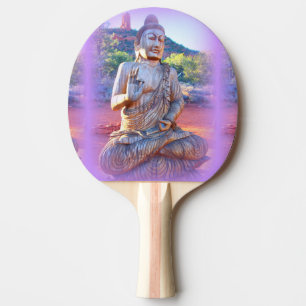 Lavendel aura buddha tischtennis schläger