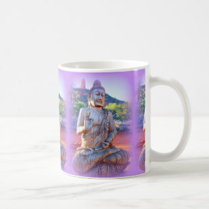 Lavendel aura buddhas tasse