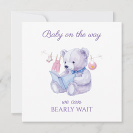 Lavendel Bear liest ein Buch Baby Showroom