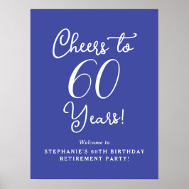 Lavendel bejubelt 60 Jahre Party für die Altersvor Poster