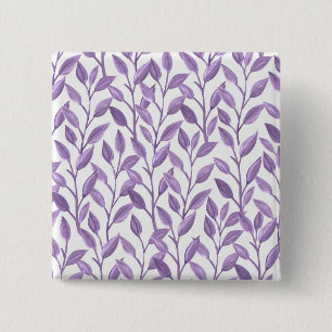Lavendel-Blätter Button
