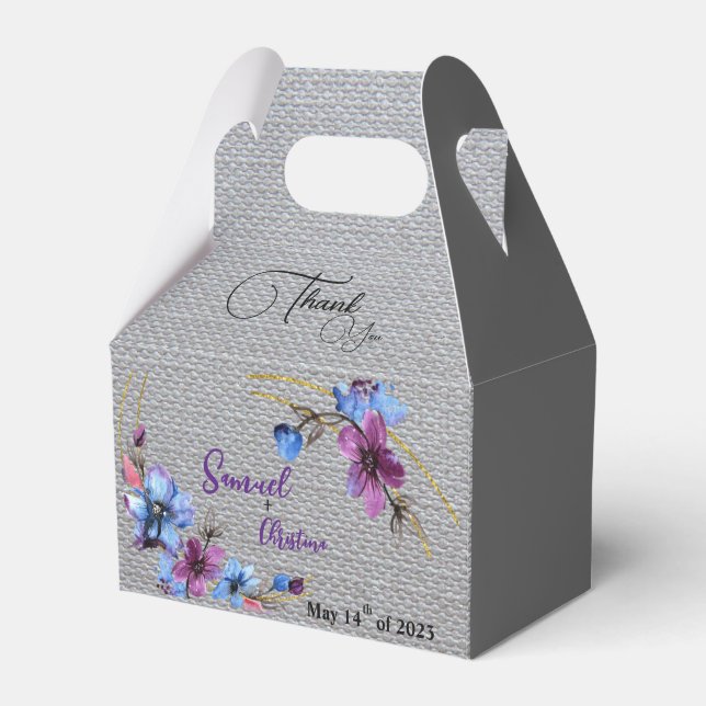Lavendel Blue Geschenkschachtel (Vorderseite)