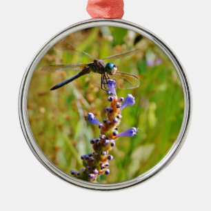 Lavendel-Blume Ornament Aus Metall