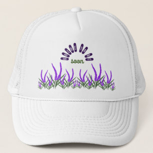Lavendel-Blume Truckerkappe